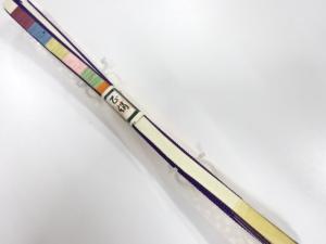 未使用品　正絹　手組帯締め